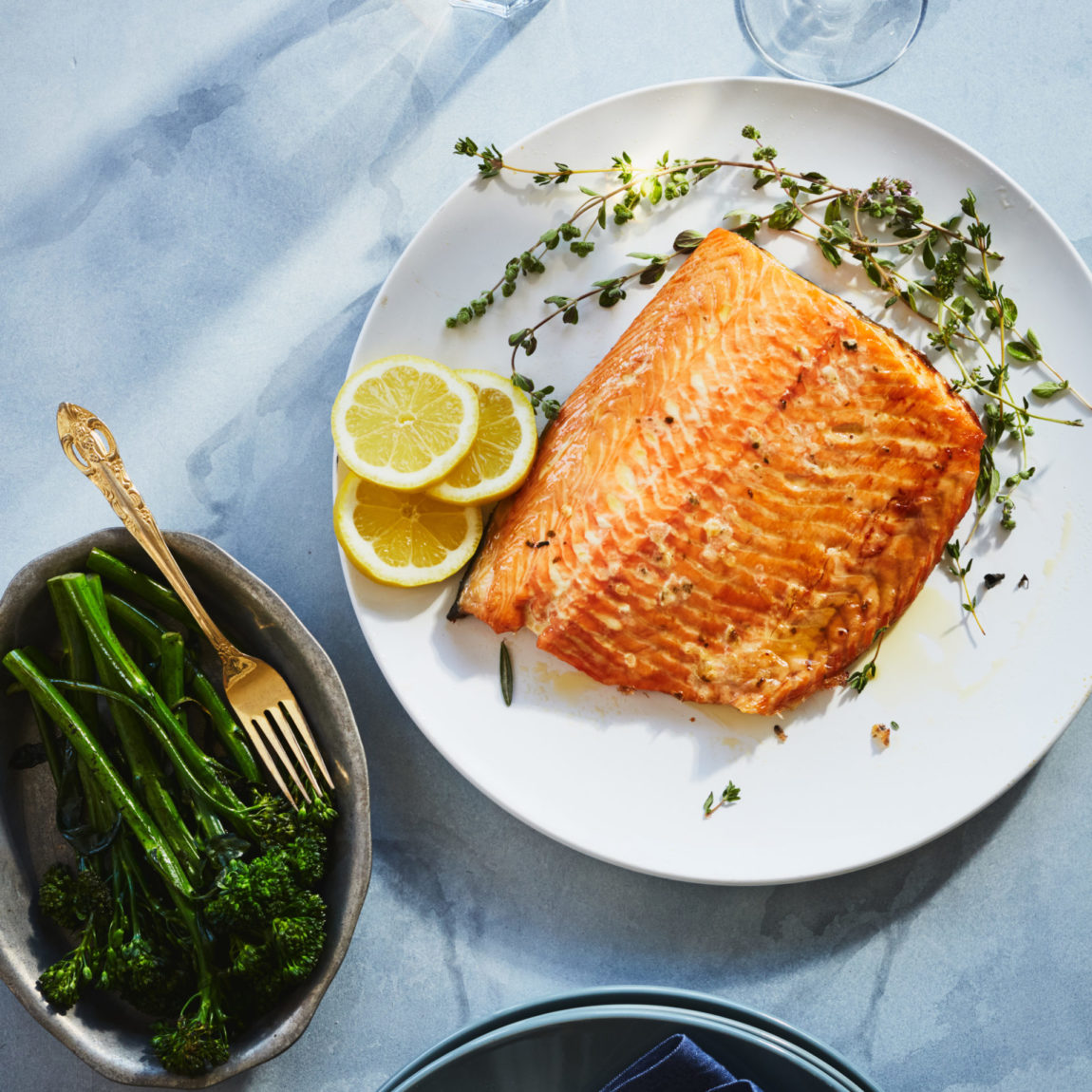 20-Minute Lemon Cilantro Salmon | BluGlacier