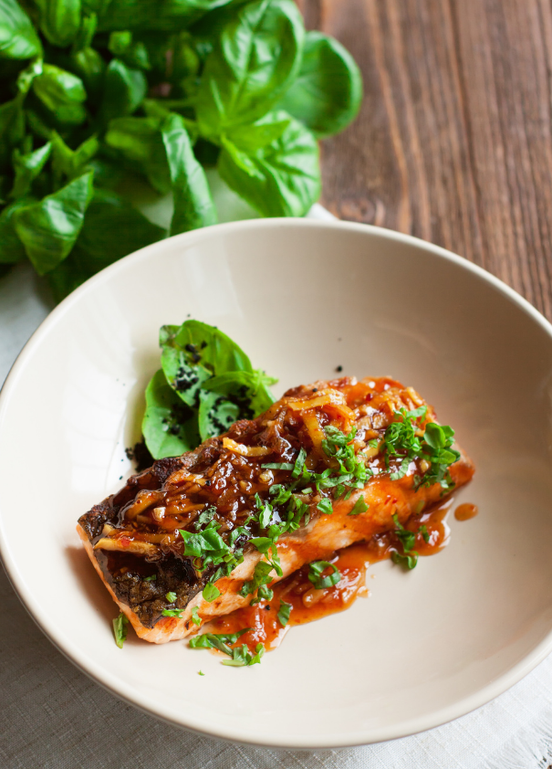 Maple Glazed Salmon