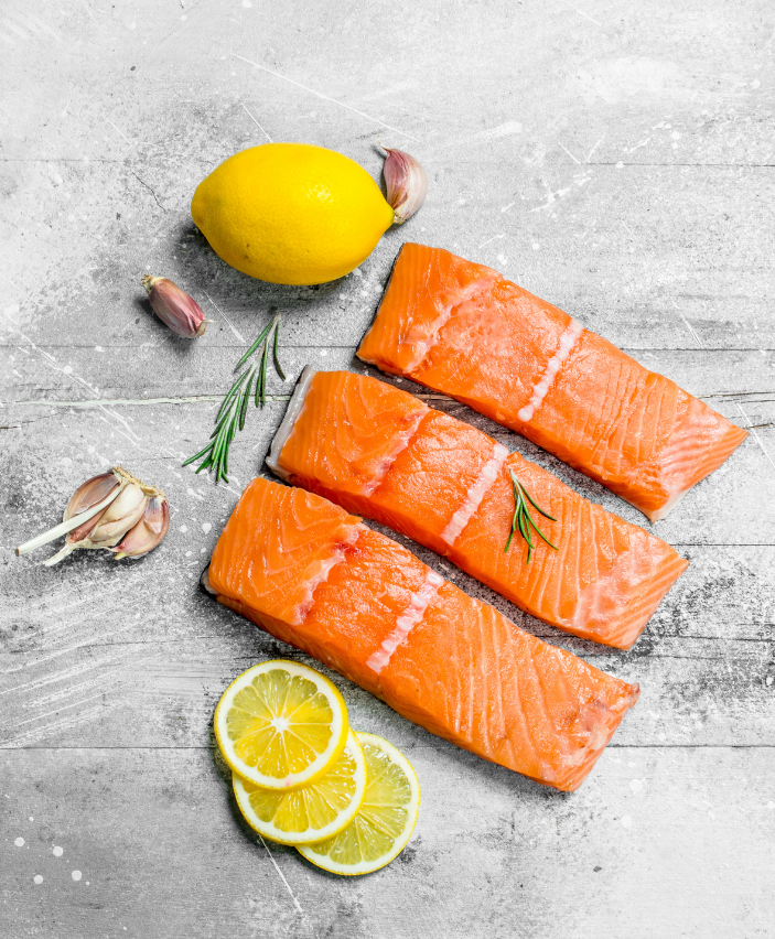 Low-Carb Lemon-Infused Salmon | BluGlacier