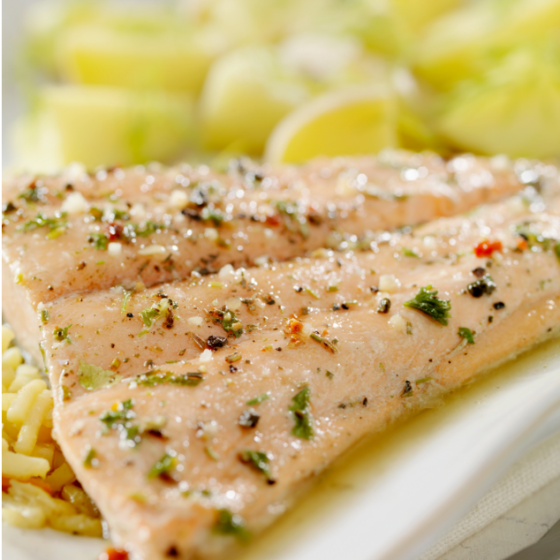 How To Cook Poached Salmon Fillets